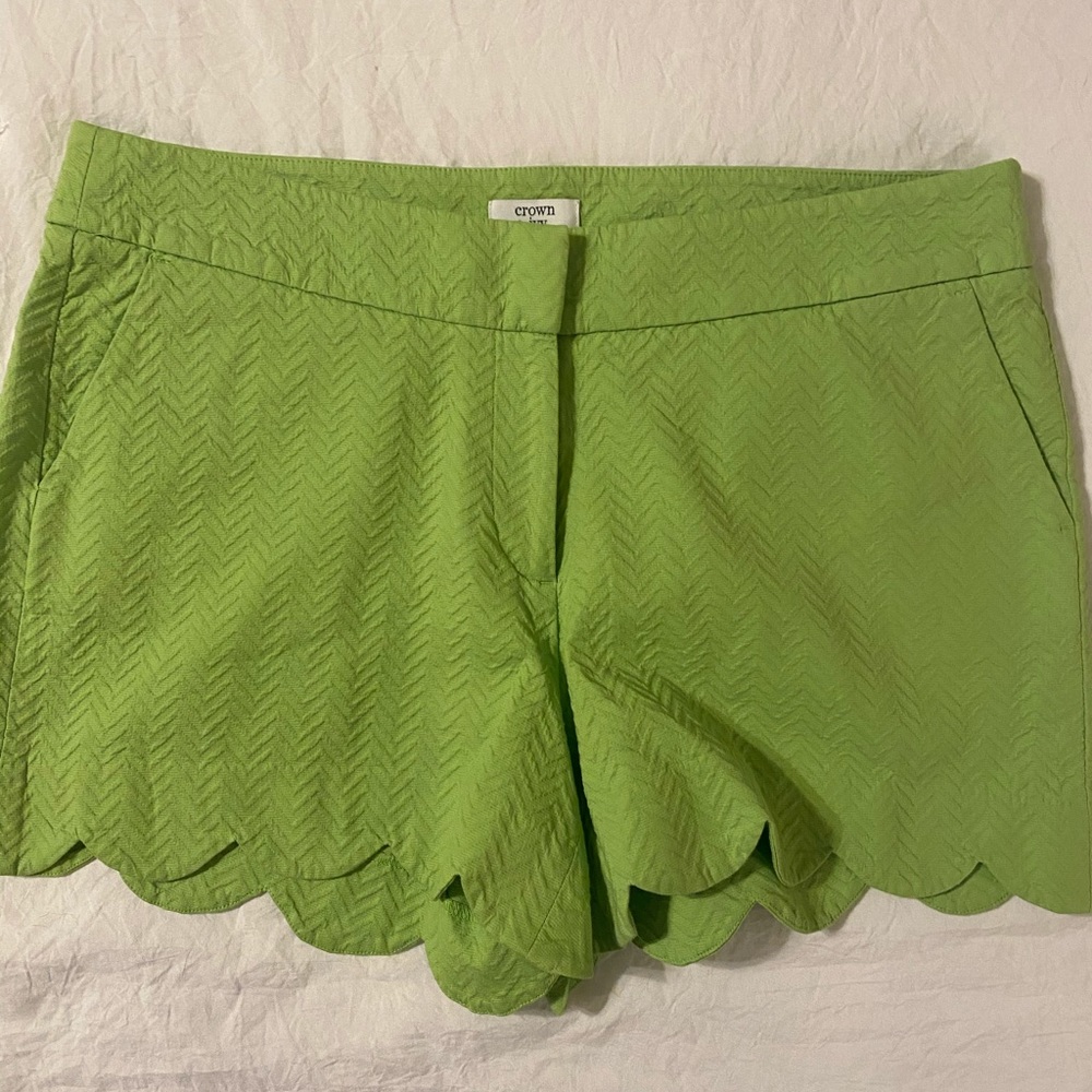 Lime green shorts